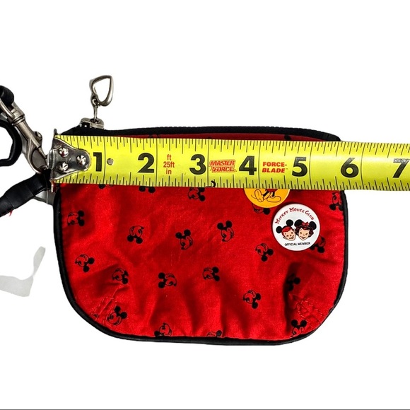 NWT Mickey Mouse Wristlet from With 2 Official Mickey Mouse Club Member Pins - Picture 4 of 13